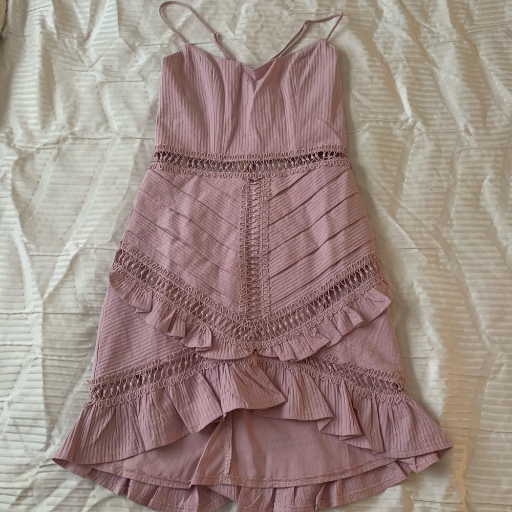 Mauve Mini Dress